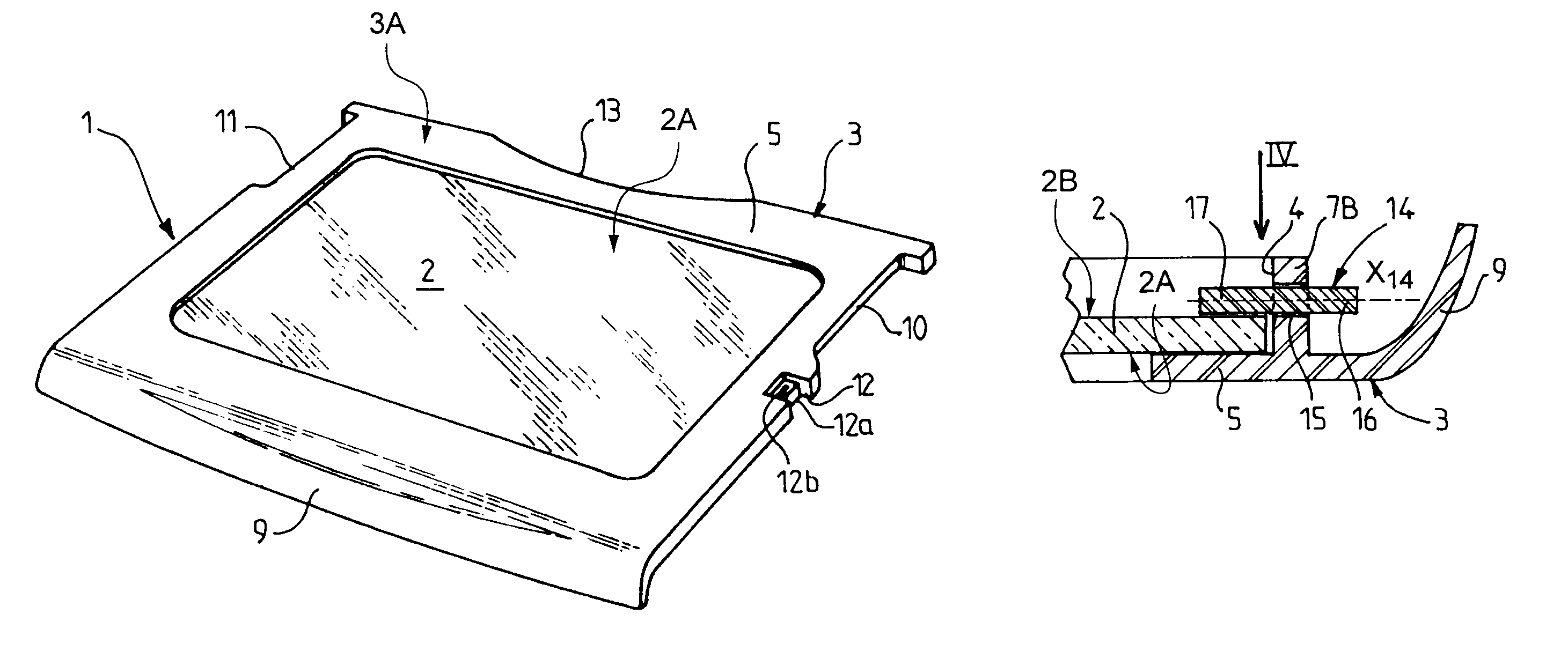 Shelf, in particular for refrigerated installations