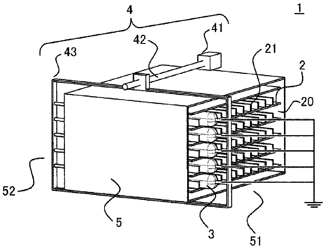 Dust collection device and air conditioner