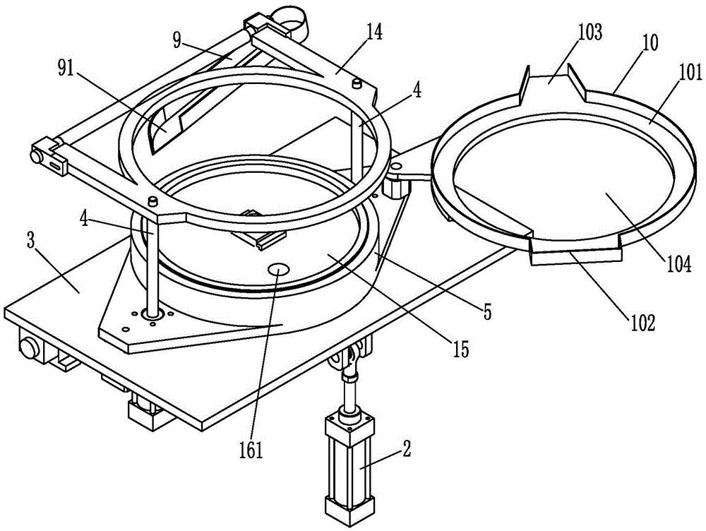 Tooling plate for arrangement and plastic suction molding of rhinestones