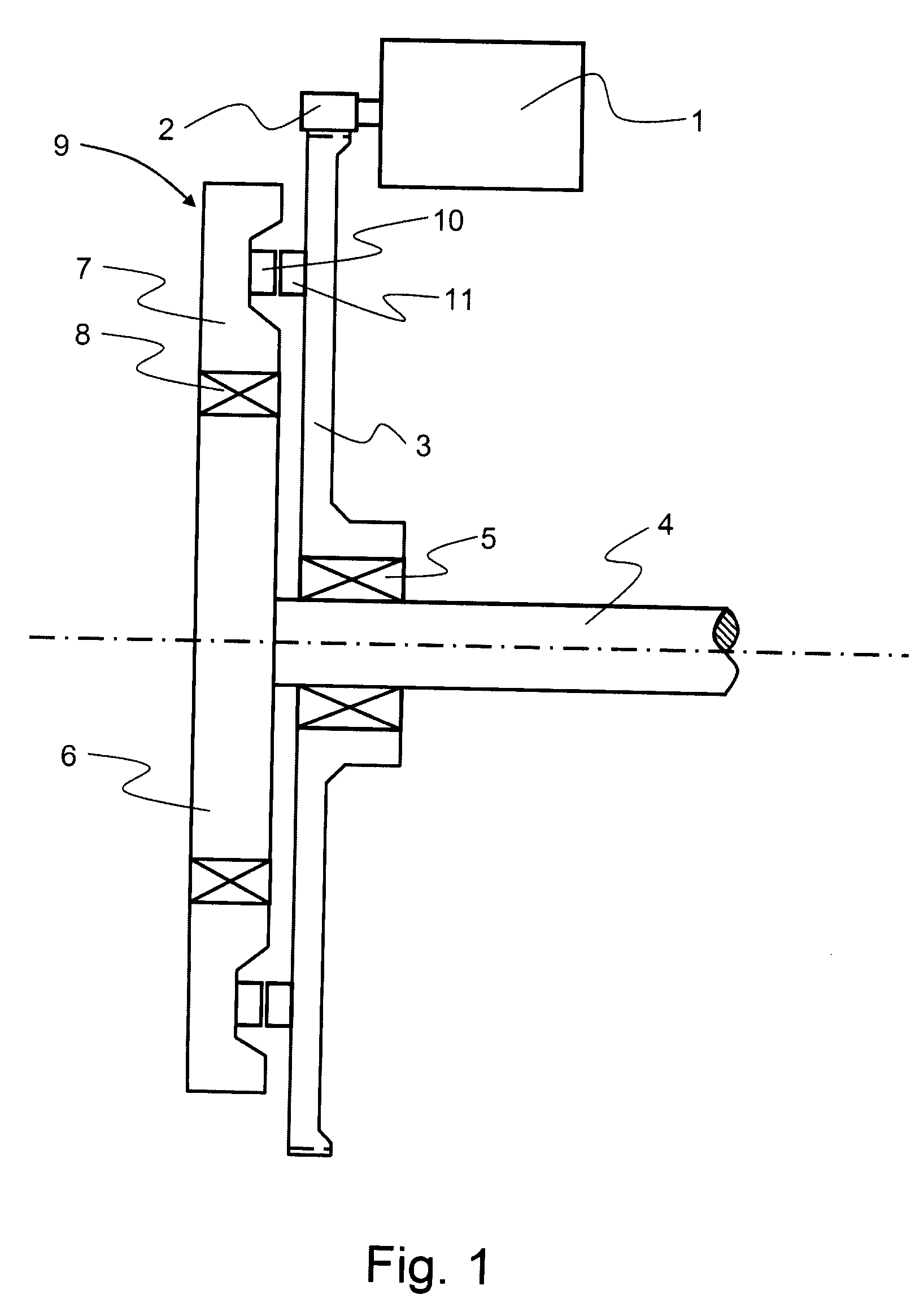 Flywheel arrangement for an internal combustion engine