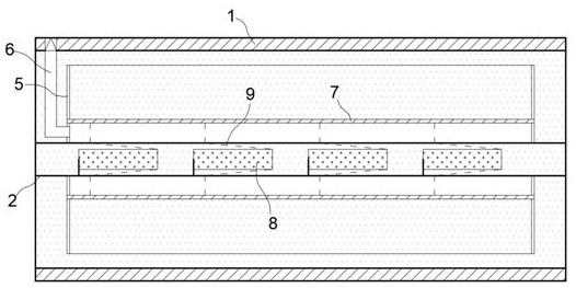 Water-saving heating pipe