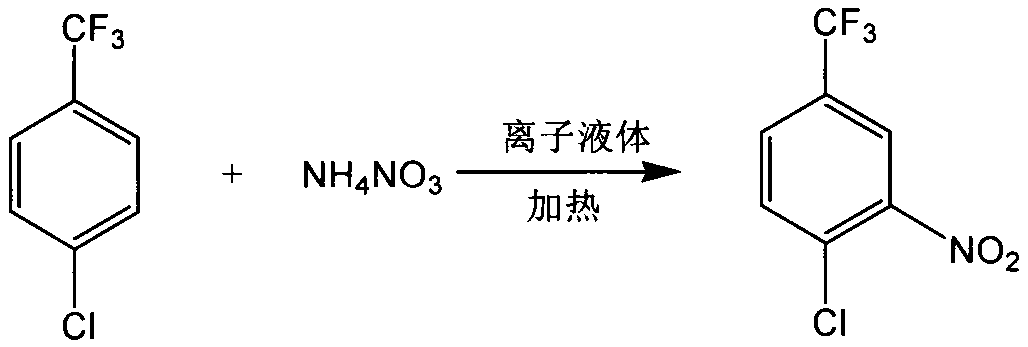 Novel nitrating process of 3-nitro-4-chlorobenzotrifluoride