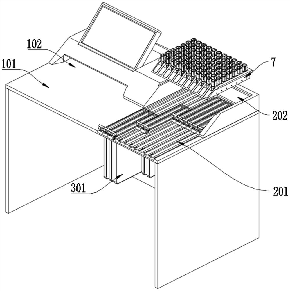 A medical data storage device for vaccine detection