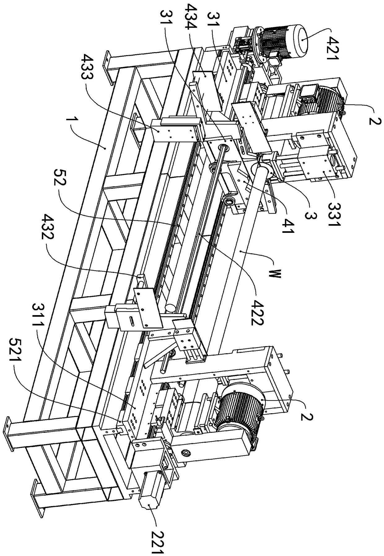 Pipe fitting servo chamfering machine