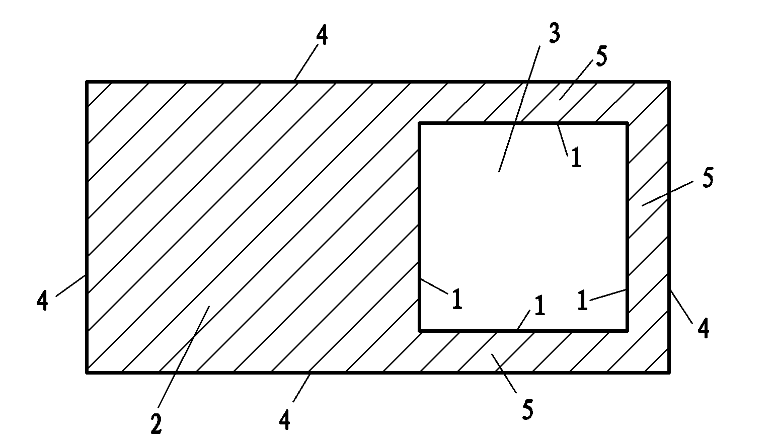 Preparing and molding method for concrete in-situ direct shear test specimens