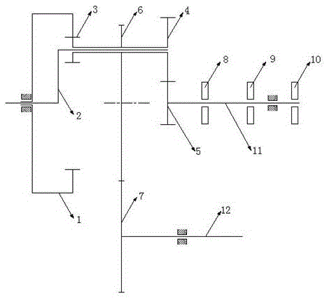 NW-type planetary gear train-based pressure stepless speed change device