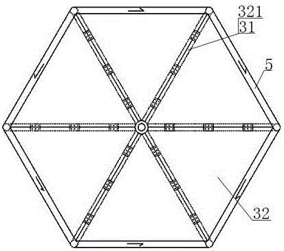 Dismounting and assembly type multifunctional energy-saving tea pavilion