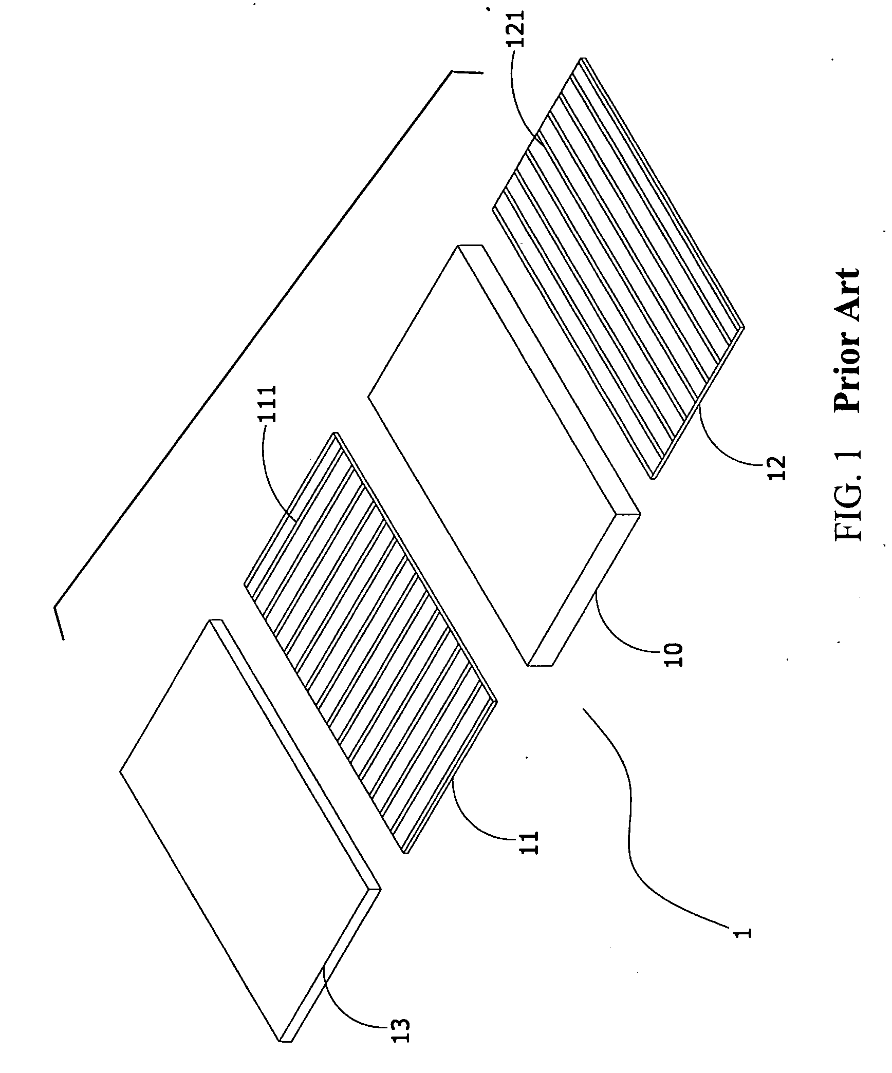 Structural improvement to touch panel