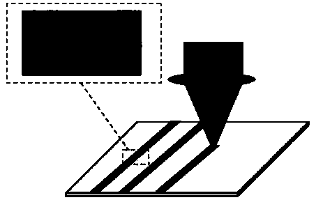 Light control combined SERS method based on micro-nano structure substrate