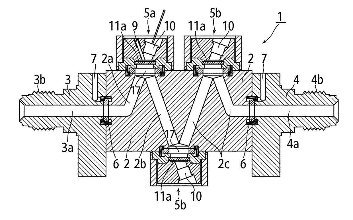 Raw material fluid density detector