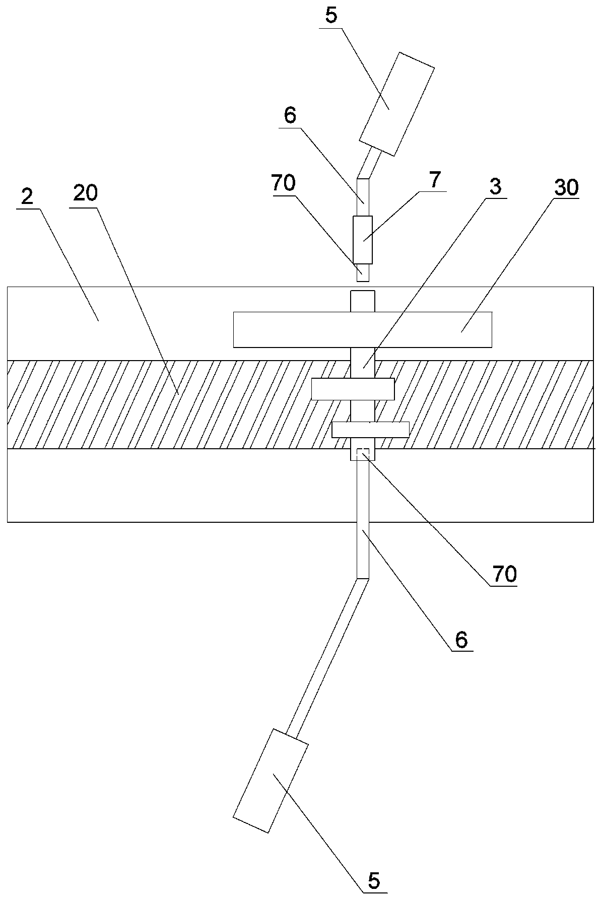 Device for manufacturing gear for universal machinery cam shaft