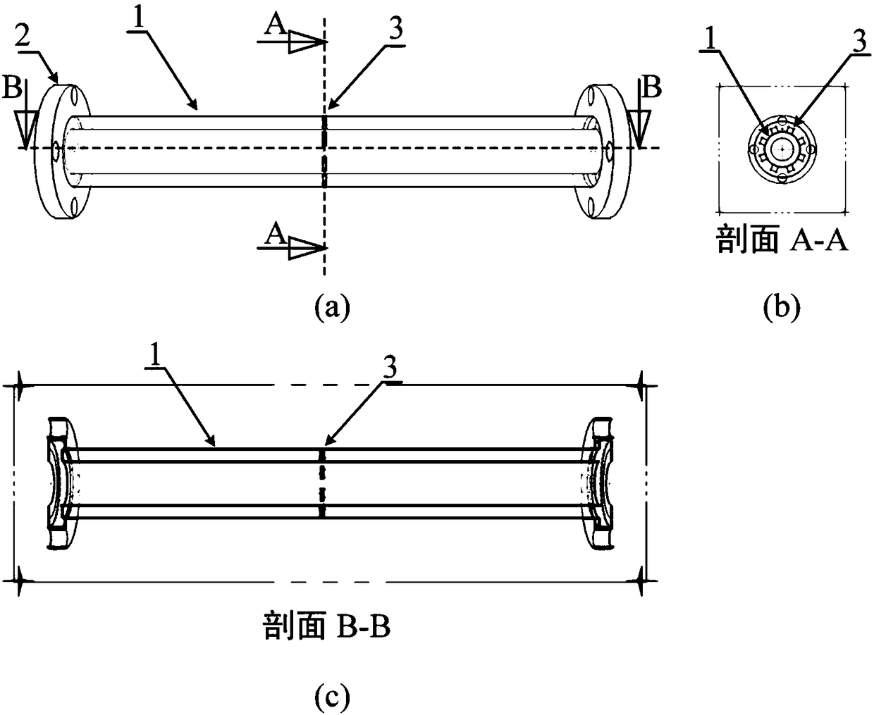 Ultrasonic plane wave scanning-type multi-phase flow visual measurement apparatus