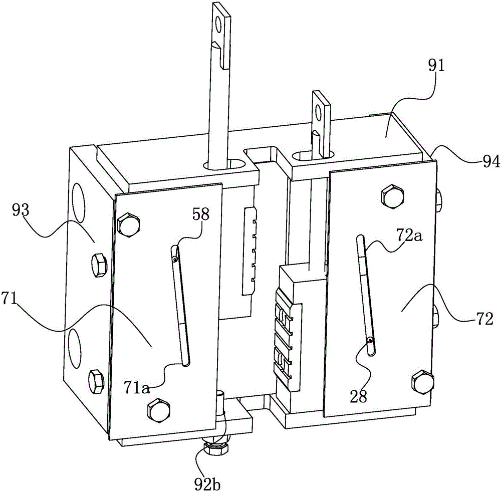 Two-way brake safety caliper