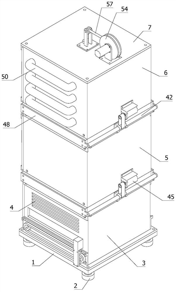 Two-box type high-low temperature impact test device