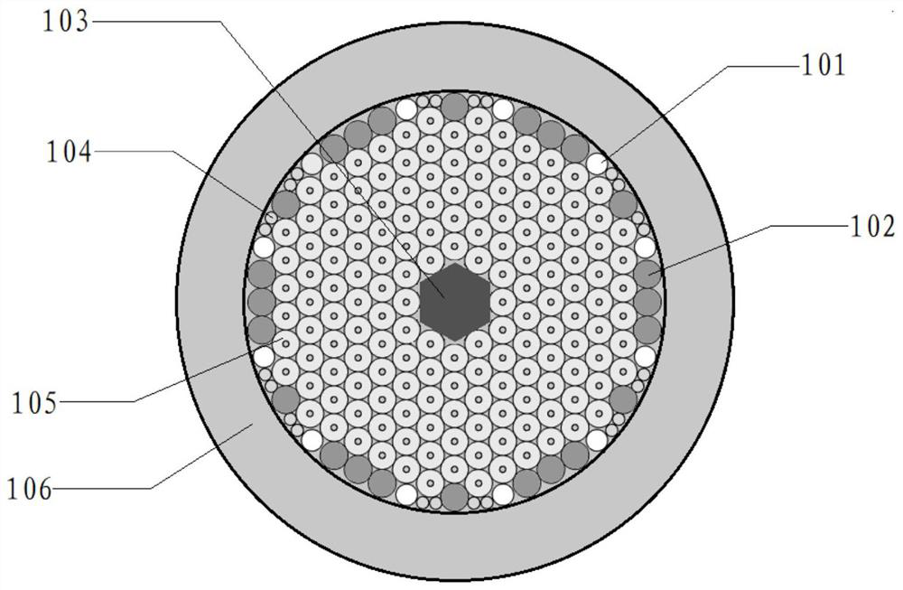 Drawing method of photonic crystal fiber and photonic crystal fiber