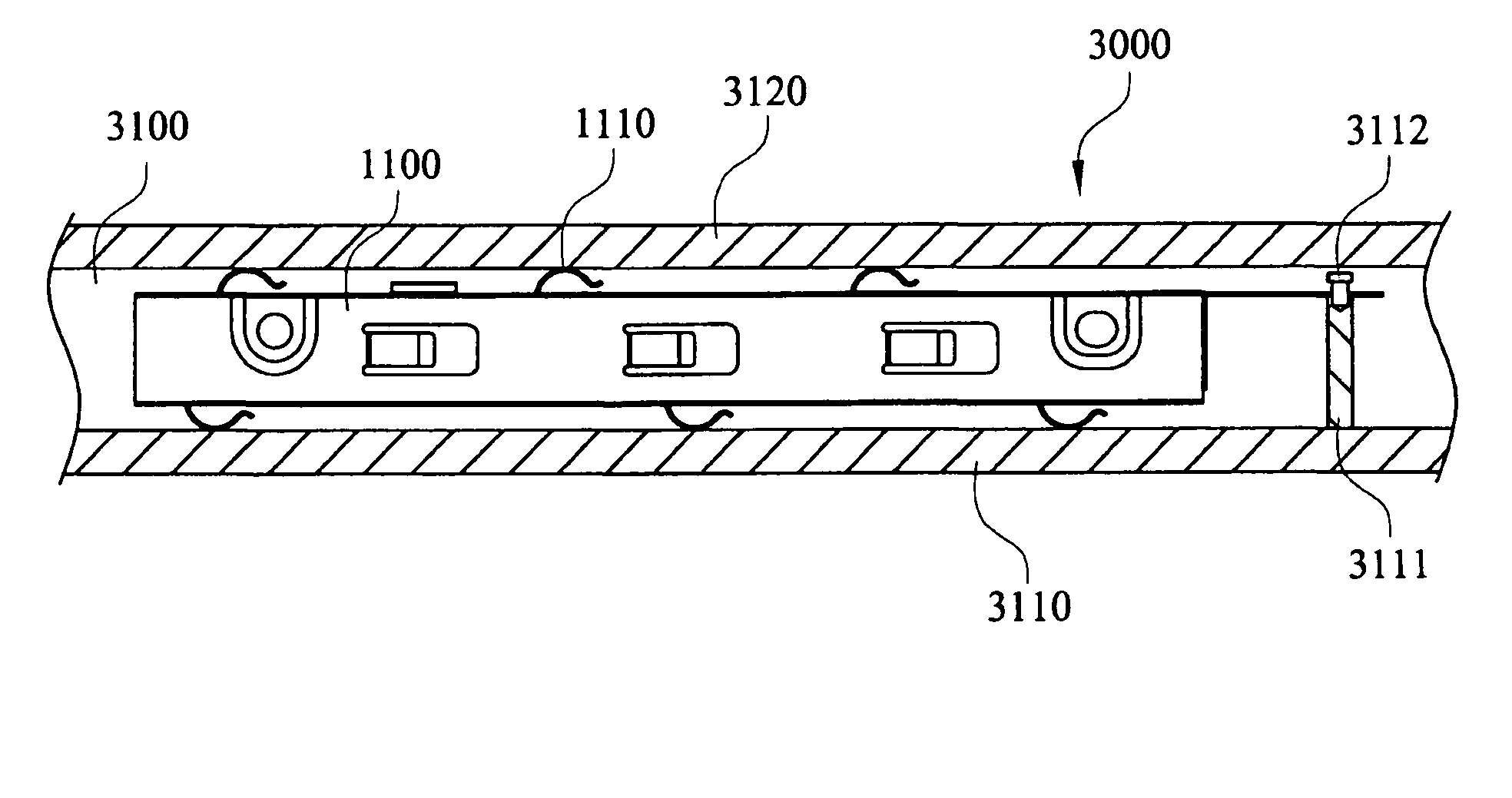 Anti-vibration and anti-electromagnetic-interfering frame for hard disk