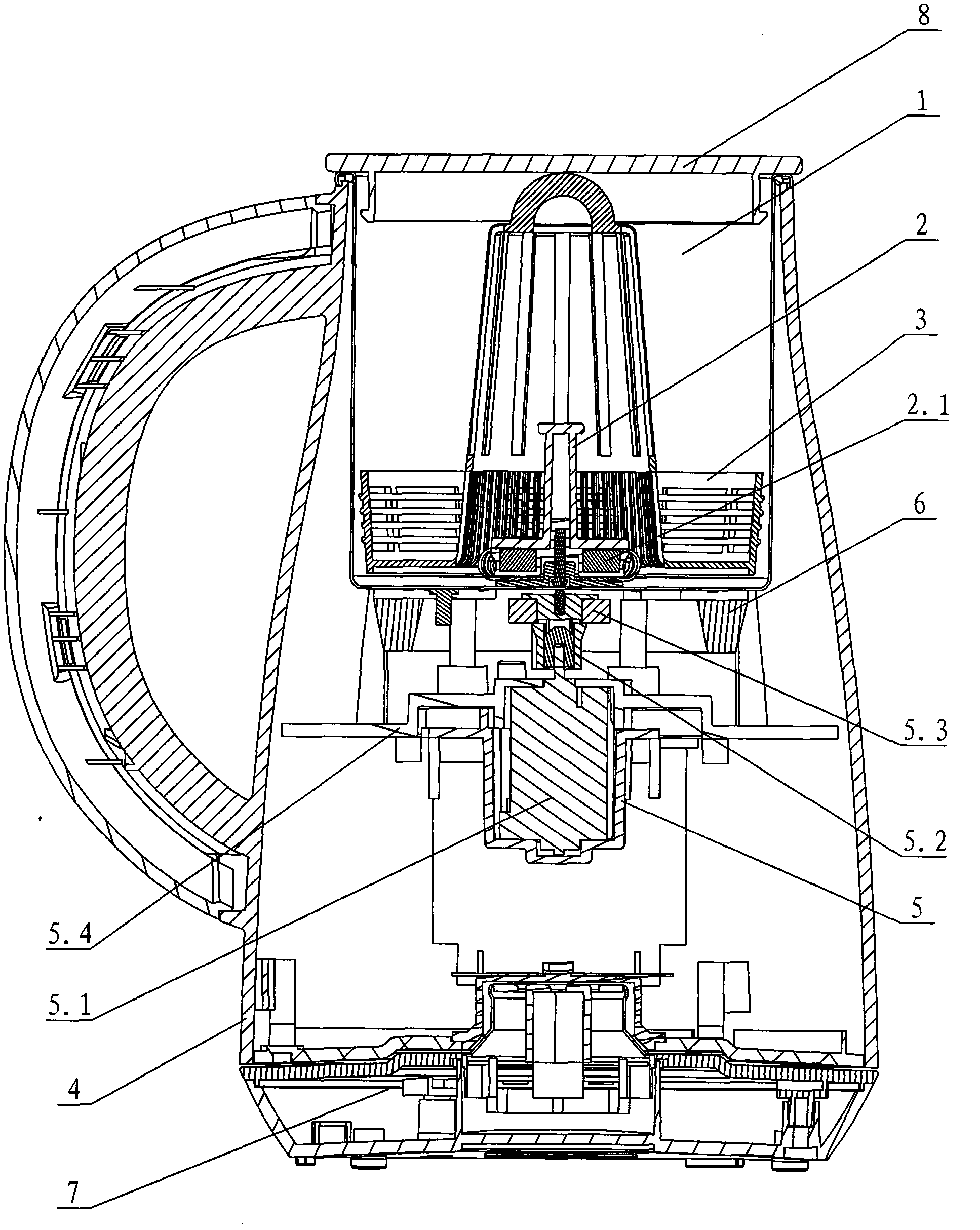 Multifunctional combined appliance