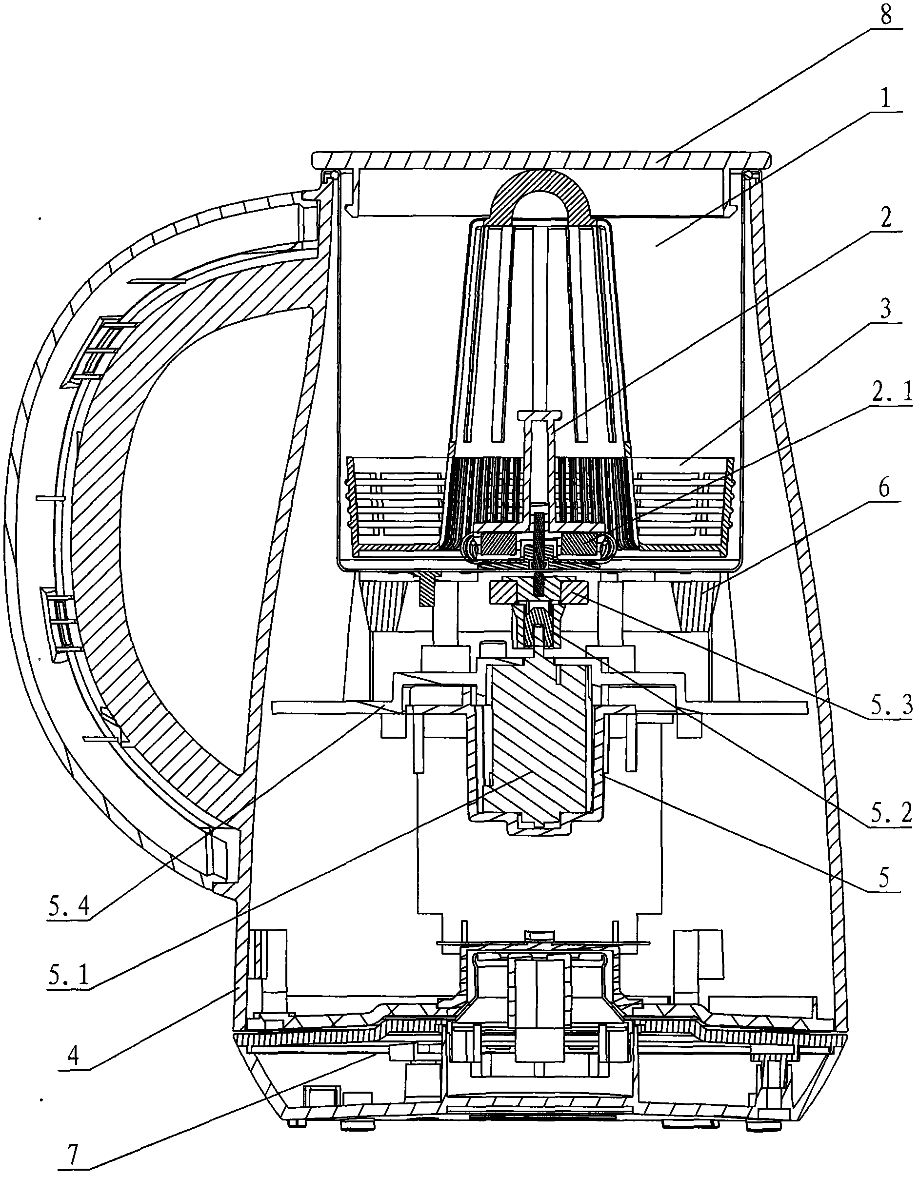 Multifunctional combined appliance