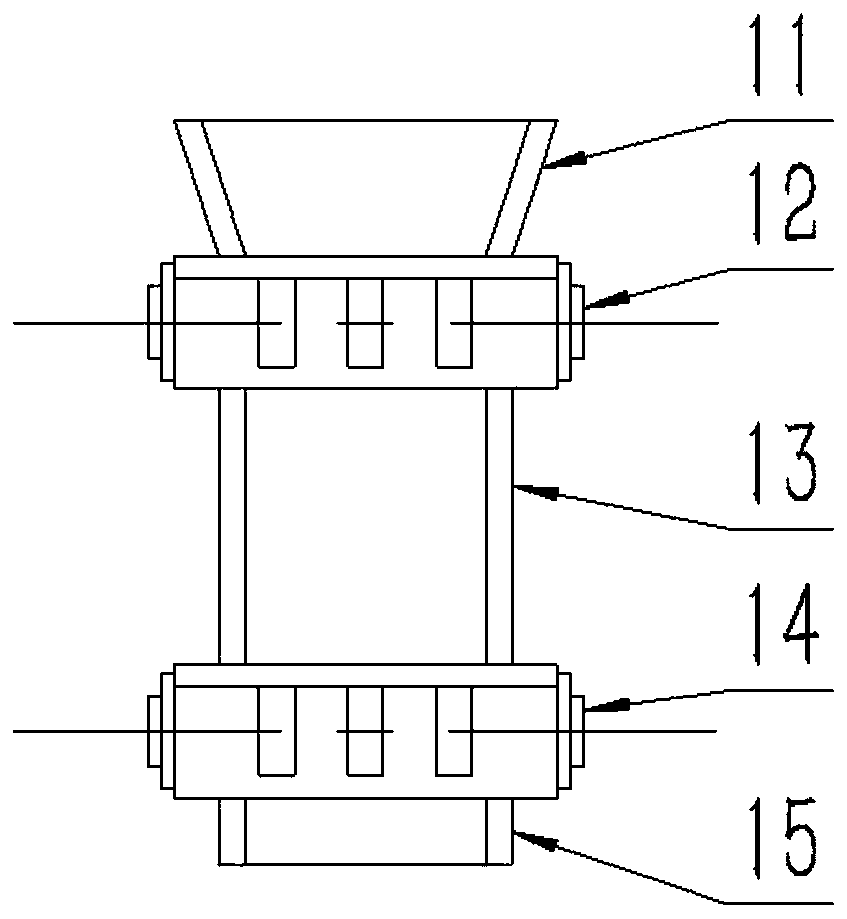 Multi-material synchronous fed FDM spray head