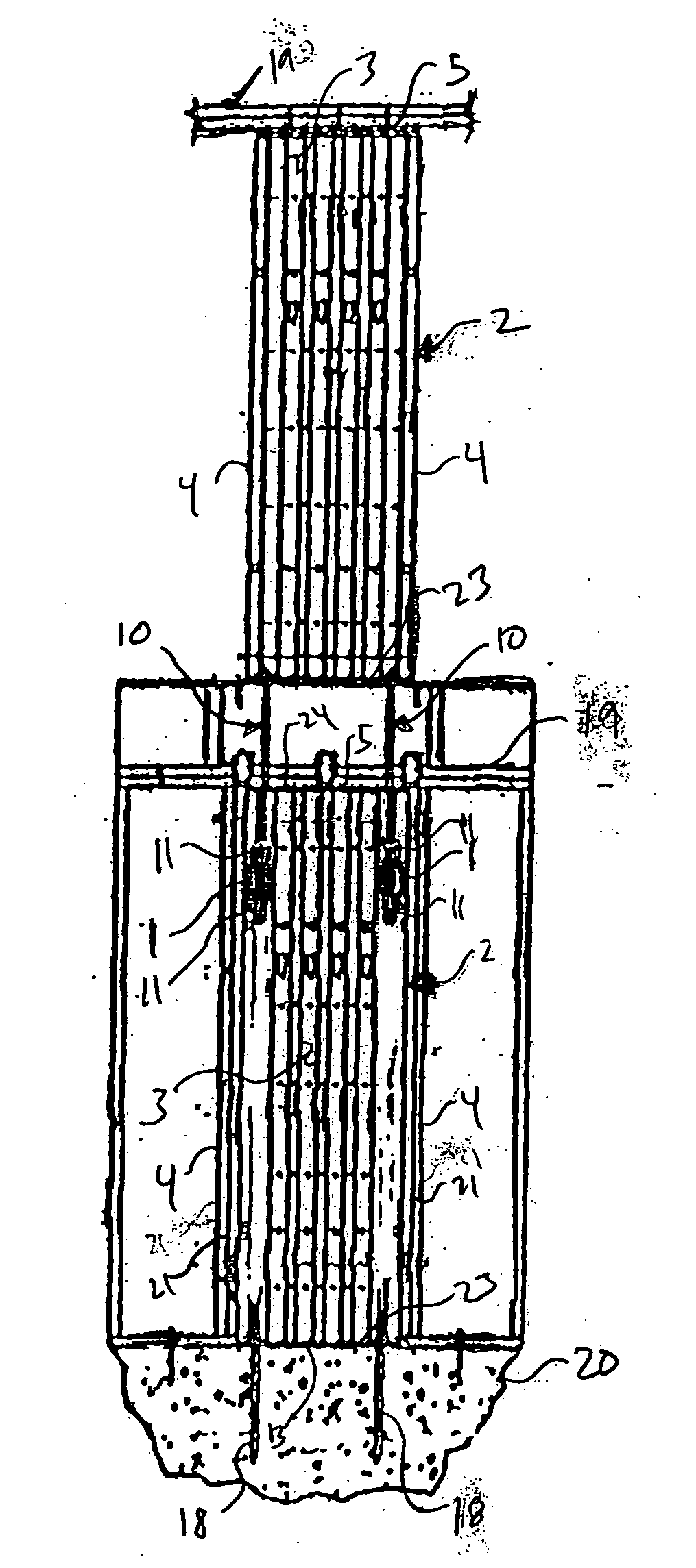 Continuity tie for prefabricated shearwalls