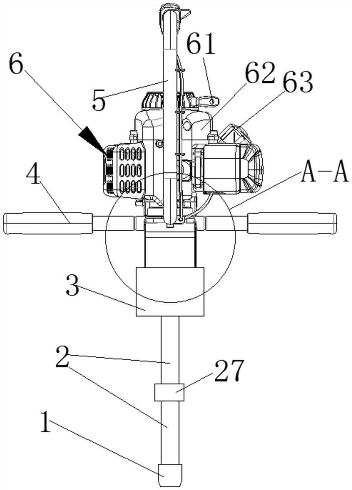 A sampling device for soil remediation