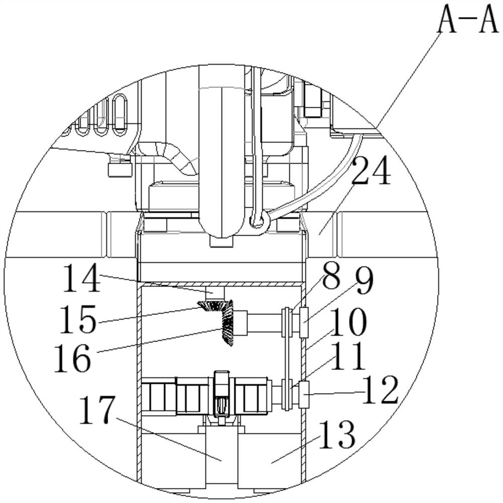 A sampling device for soil remediation