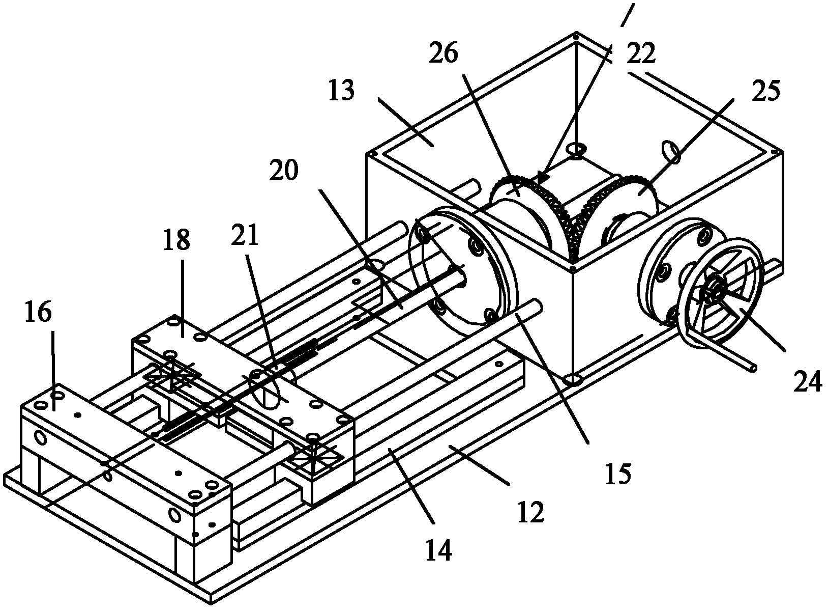 Heat-electric injury testing system of carbon fiber reinforced resin matrix composite material