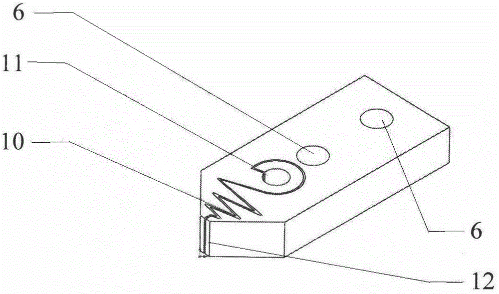 Airflow-stabilizing air knife of high-speed tin coating machine