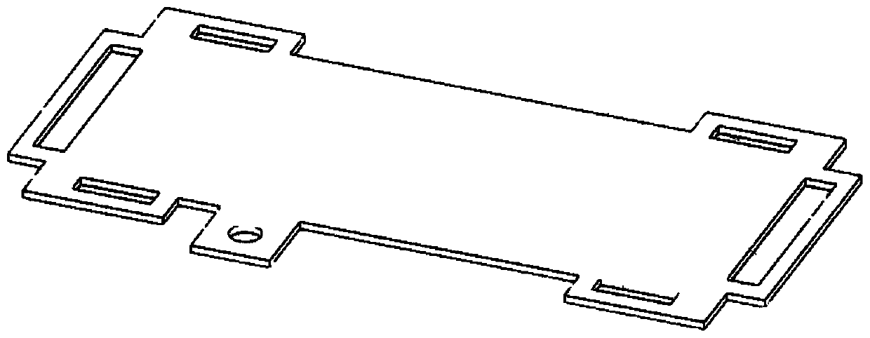 Power collecting plate assembly