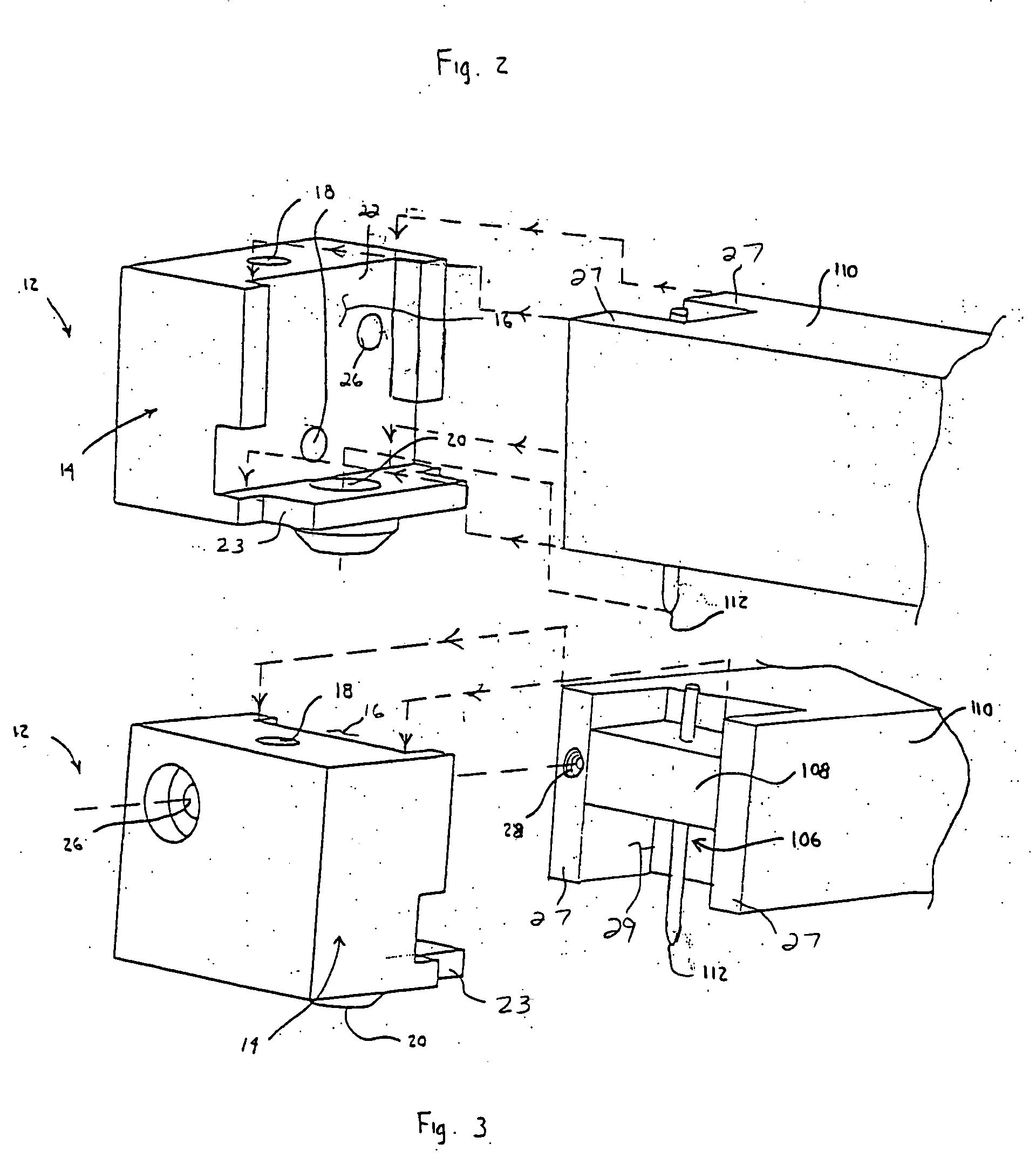 Method and apparatus for removing and/or preventing surface contamination of a probe