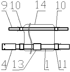 Gas pumping sleeve-penetrating occluder and use method thereof