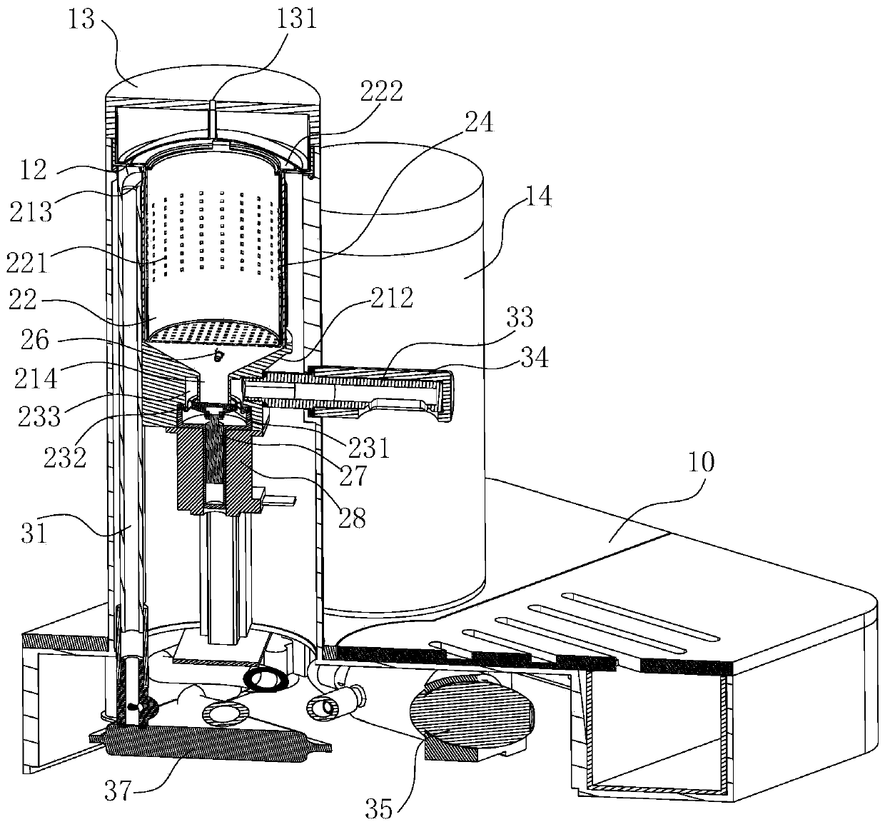 Automatic tea making method