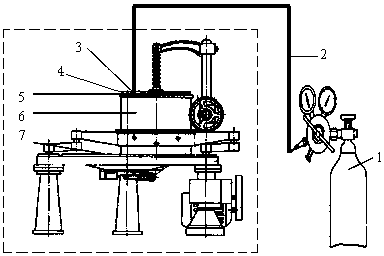 A kind of oxygen-increasing kneading method