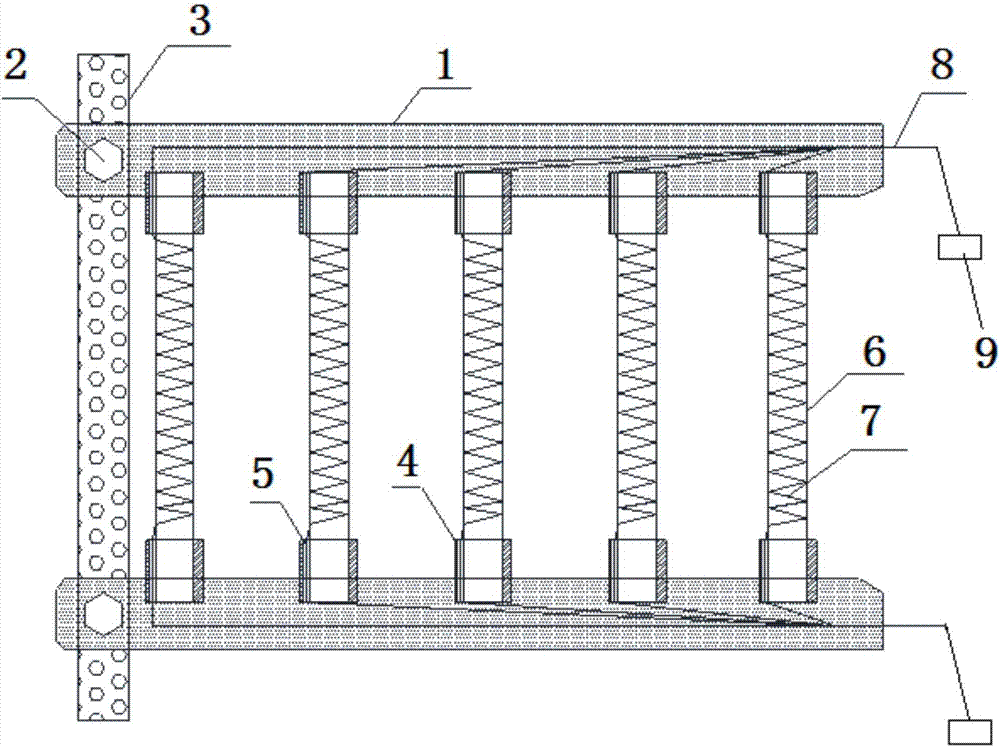 Steel bar corrosion monitoring method