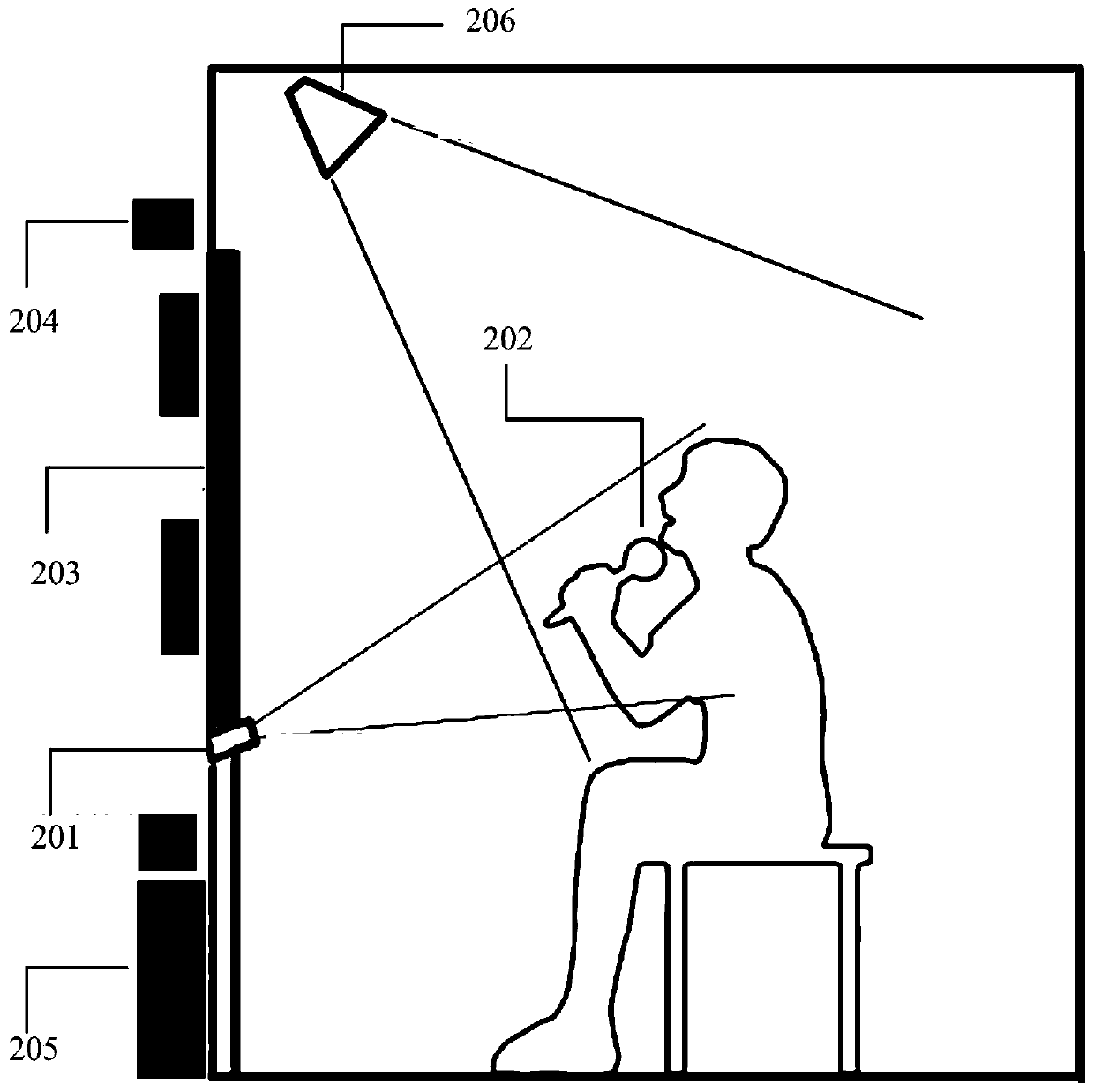 Immersive video playing method and system