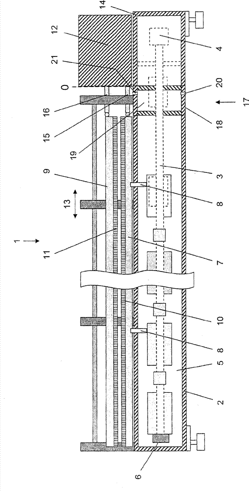 Warp knitting machine