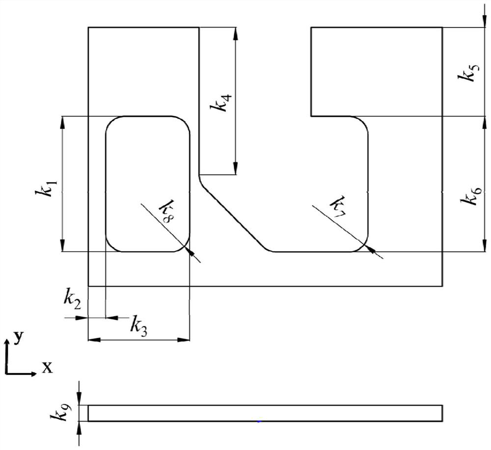 High-bearing-capacity lightweight design method for novel composite material structure