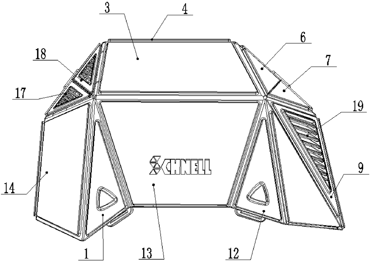 Foldable safety protection cap