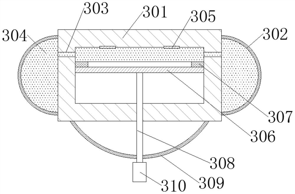 Anti-falling type water conservancy interception device