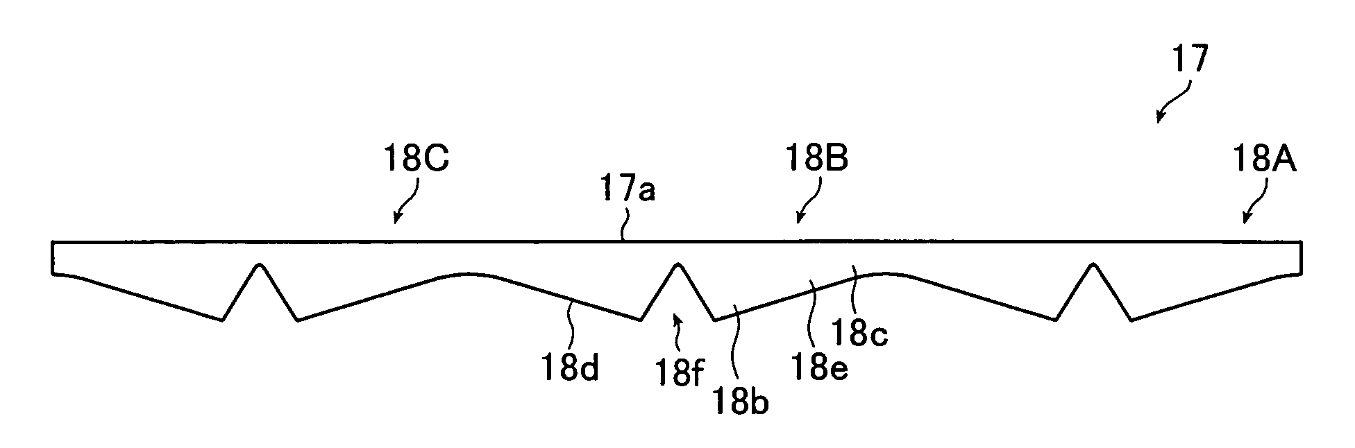 Planer lighting device and liquid crystal display device using the same