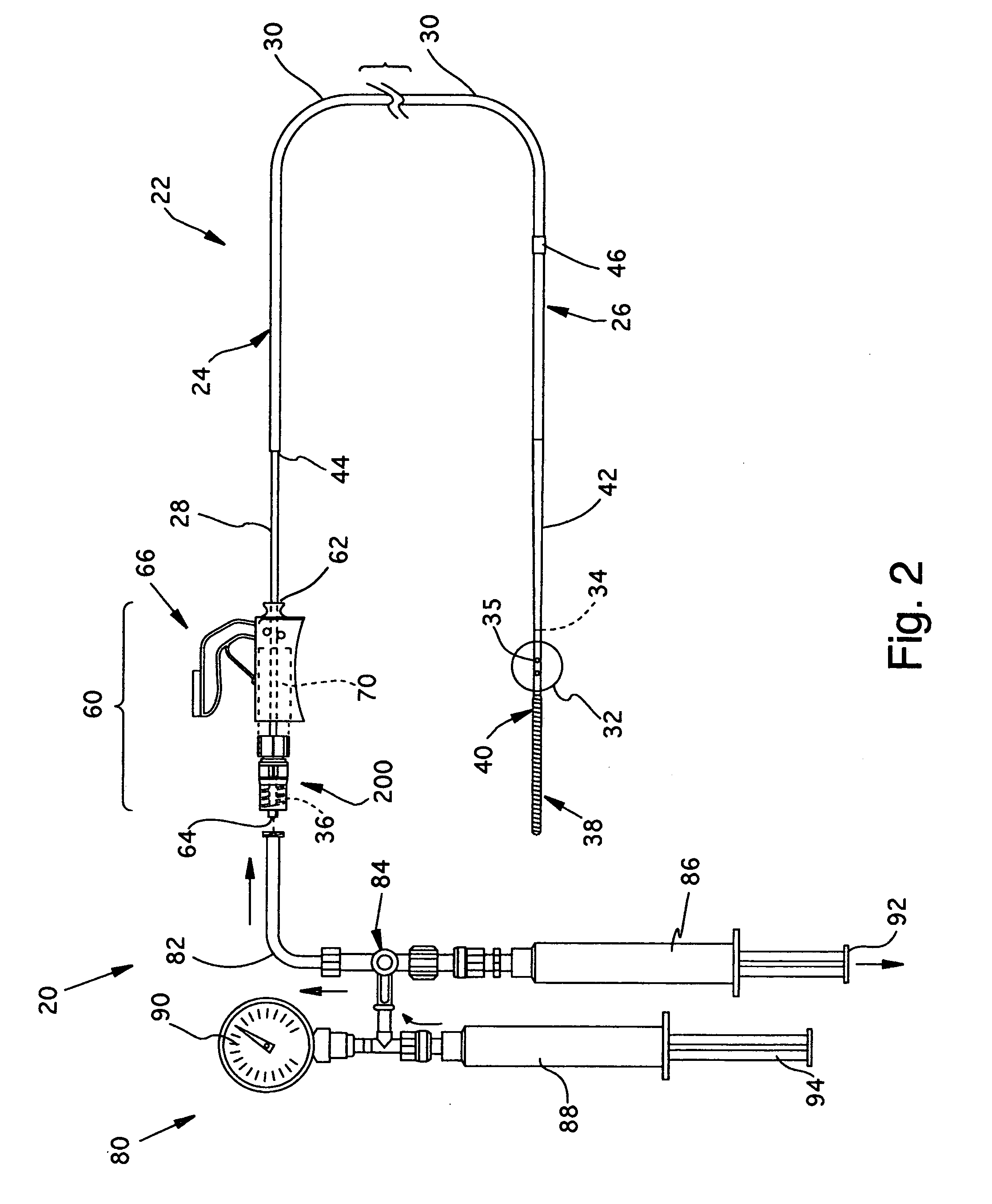 Guidewire assembly including a repeatably inflatable occlusive balloon on a guidewire ensheathed with a spiral coil