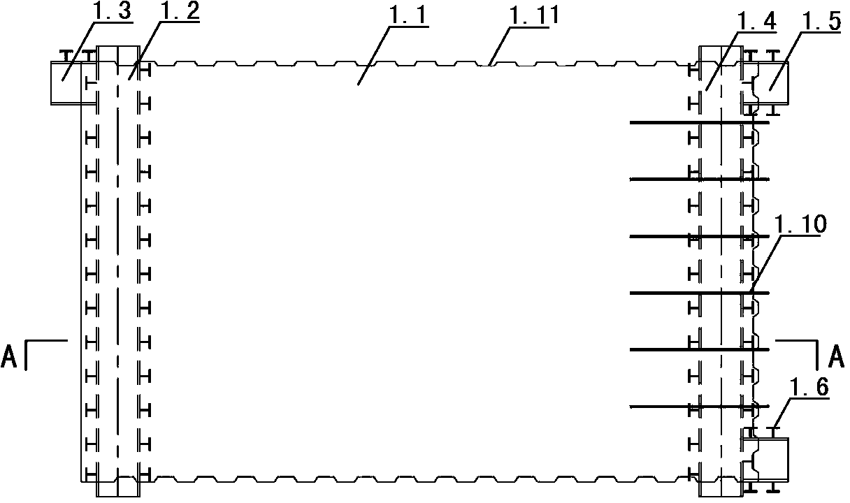 Assembly-type linear mixed coupled wall and construction method thereof