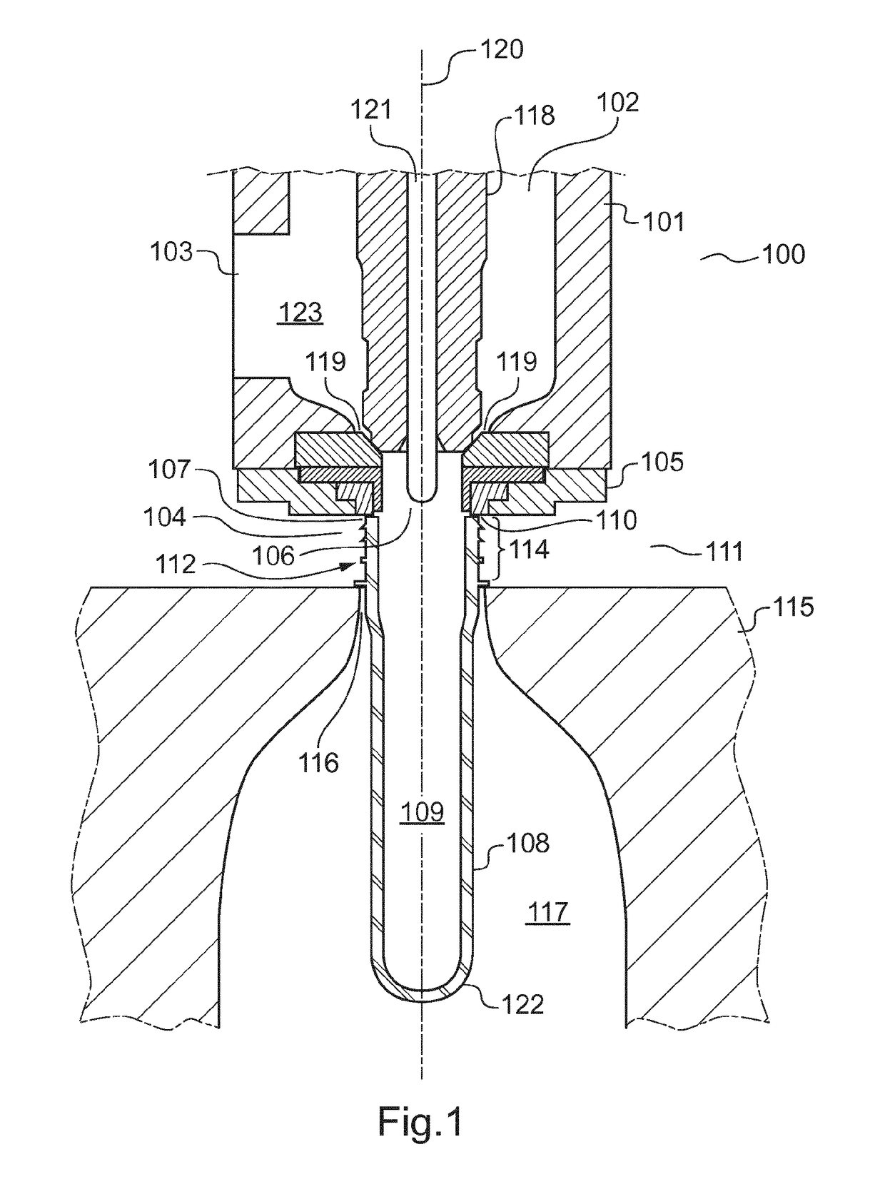 Apparatus and method for fabricating containers