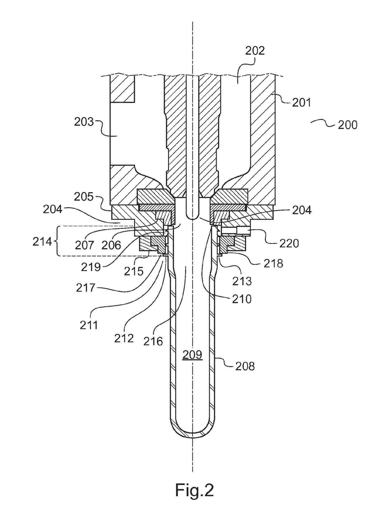 Apparatus and method for fabricating containers