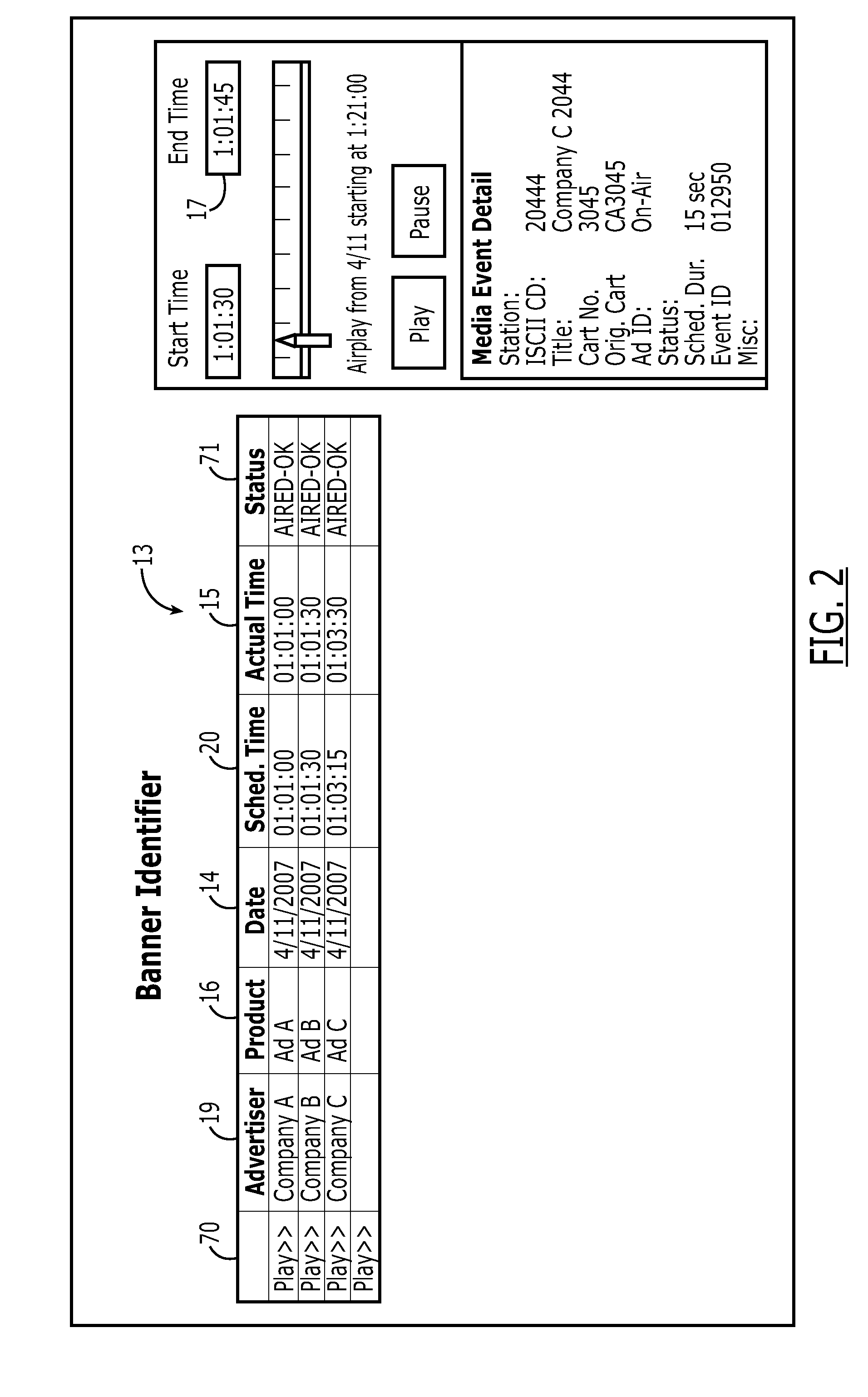 Advertisement Airing Audit System and Associated Methods