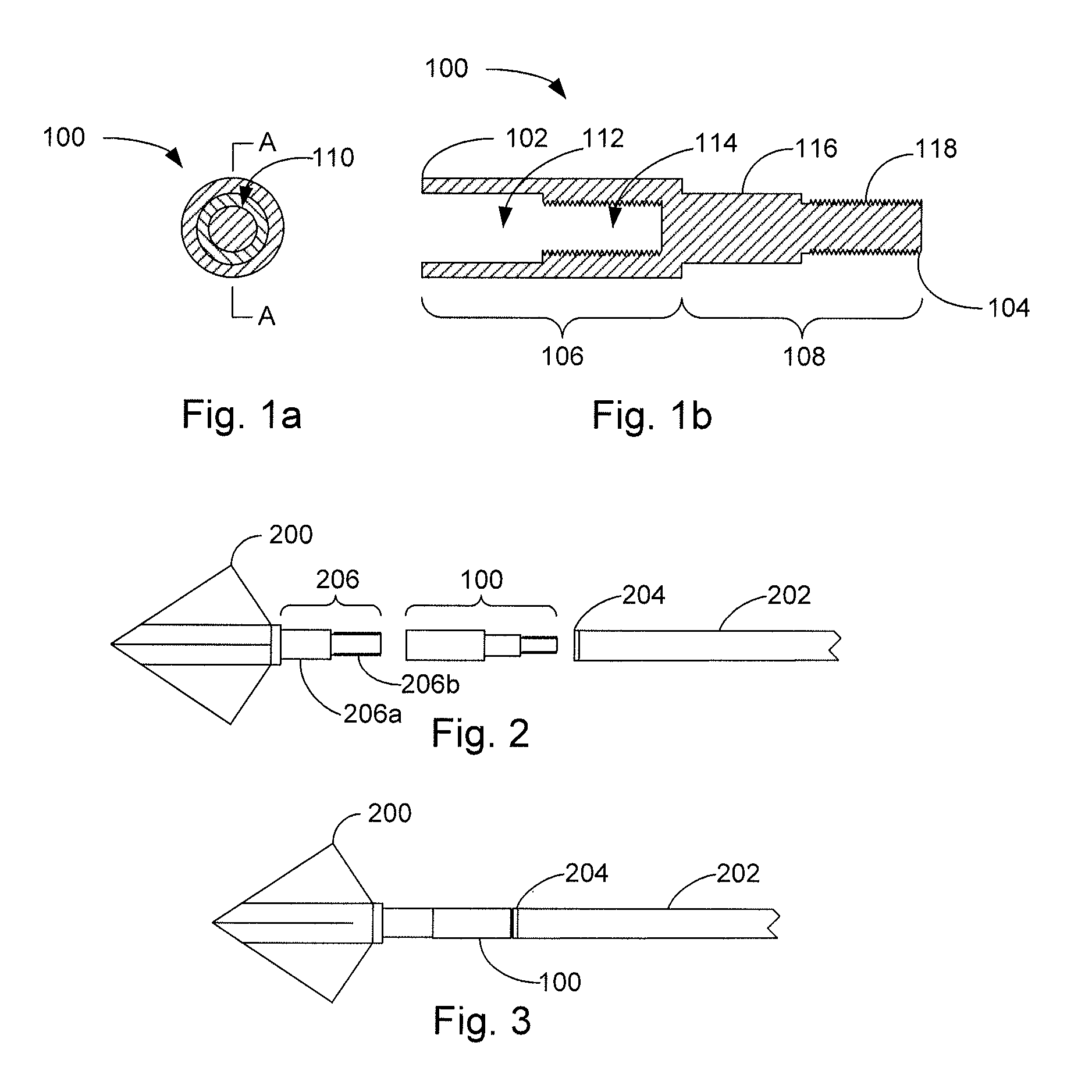 Counterweight for a hunting arrow