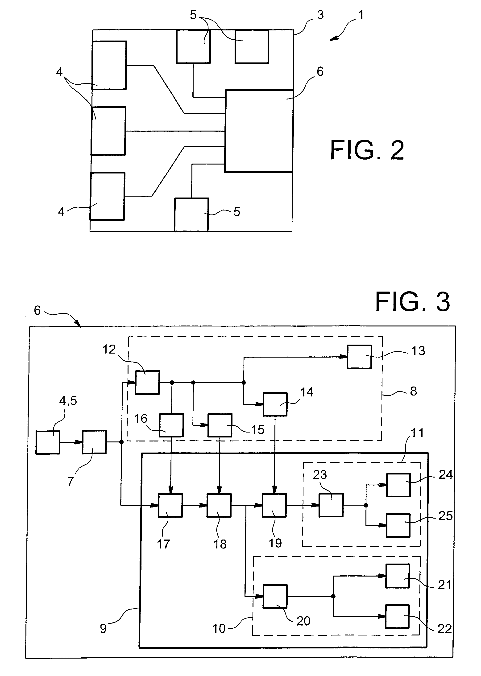 Method for measuring movements of a person wearing a portable detector