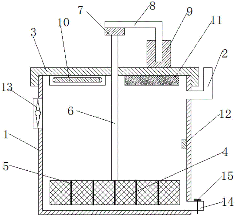 Medical apparatus cleaning and disinfecting device