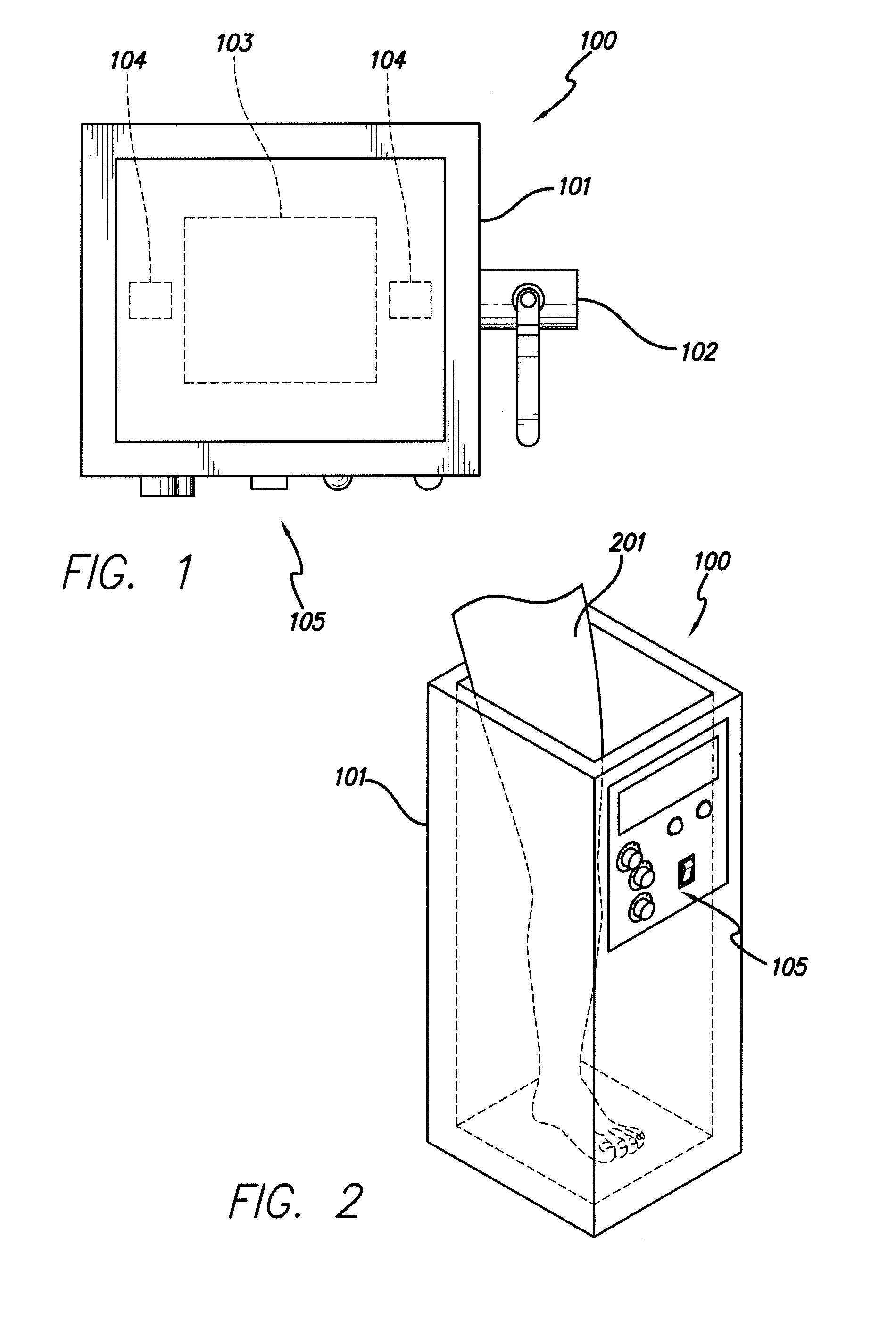 Ultrasonic bath to increase tissue perfusion