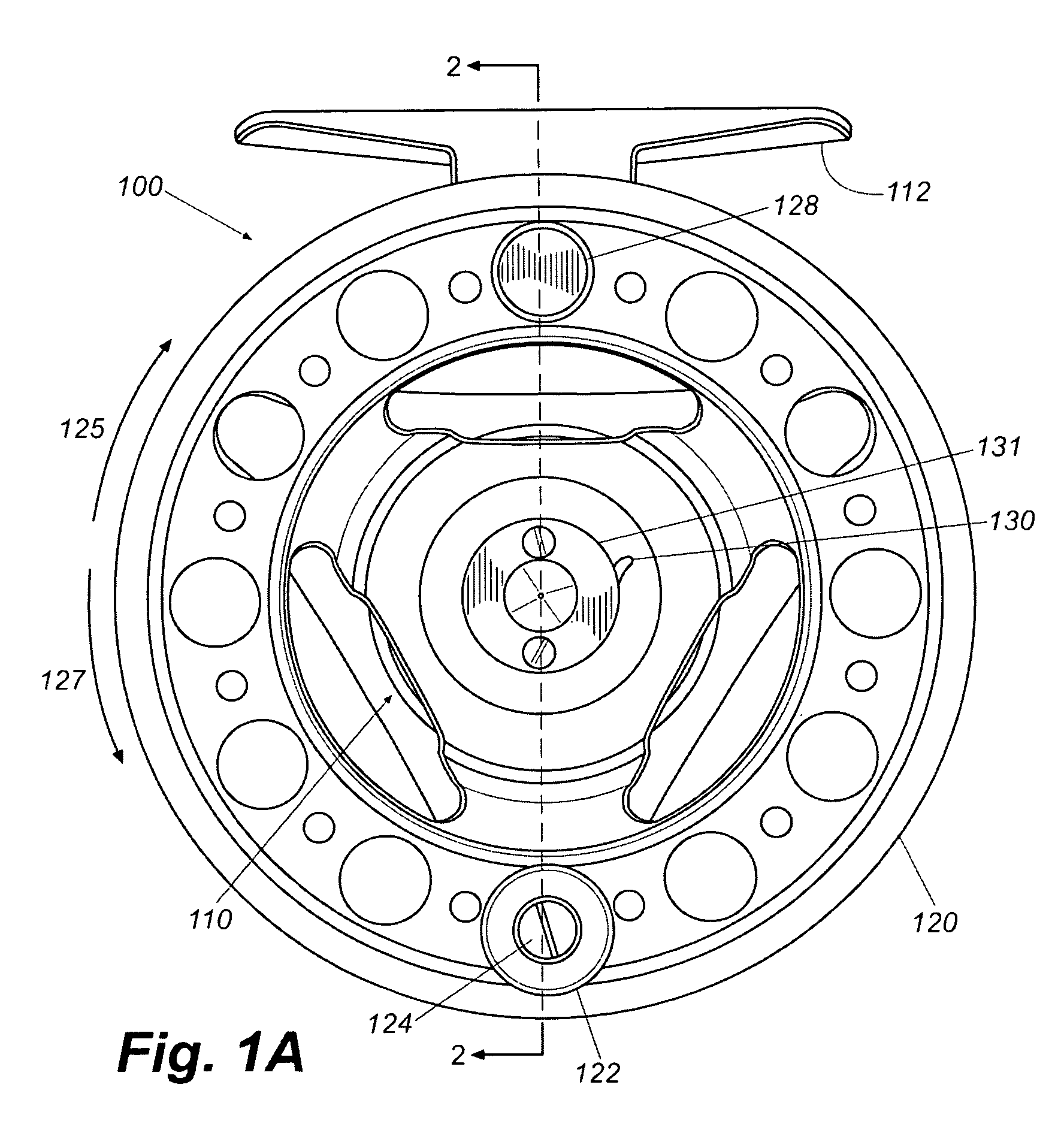 Fly reel drag mechanism